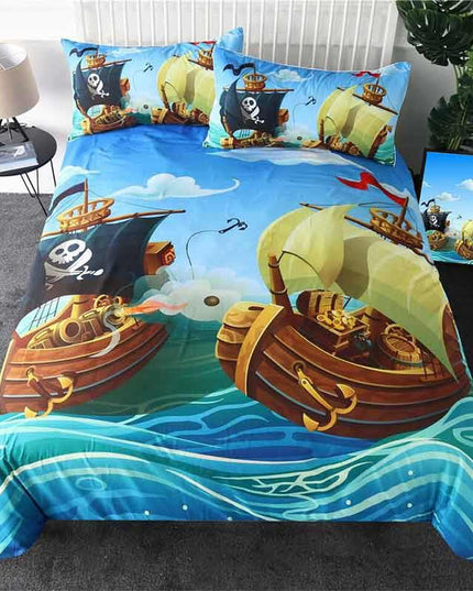 Piraten Bettdecke - Schatzsuche