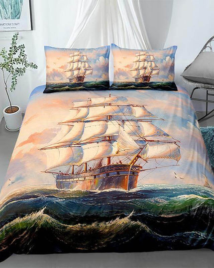 Piraten Bettdecke - Piratenboot