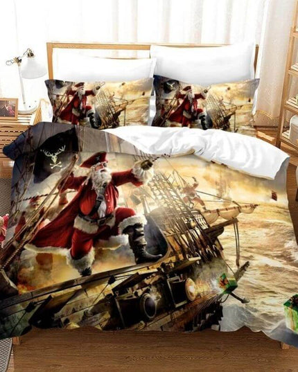 Piraten Bettdecke - Santa Claus