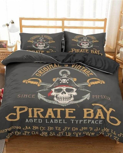 Pirate - Vintage Bettbedeckung
