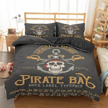 Pirate - Vintage Bettbedeckung