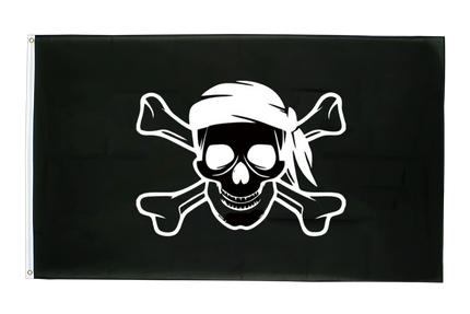 Piratenflagge <br> Großformat