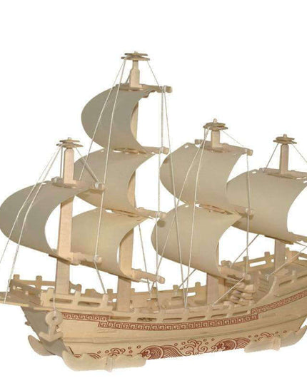 Piratenboot - Holz zu machen
