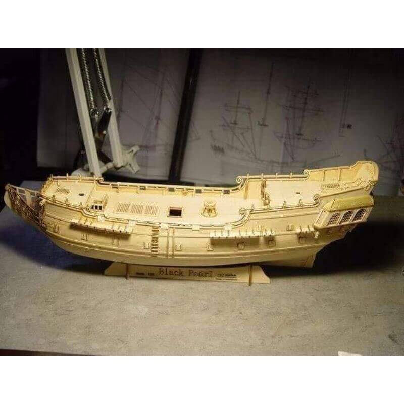 Piratenschiff Holz- Black Pearl