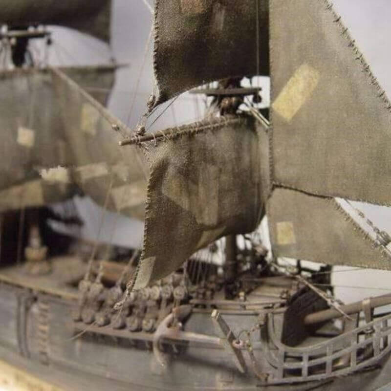 Piratenschiff Holz- Black Pearl