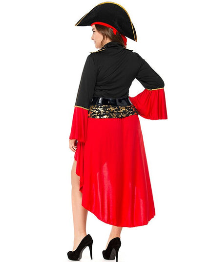 Piraten -Frauenkostüm - Kapitän (XL)