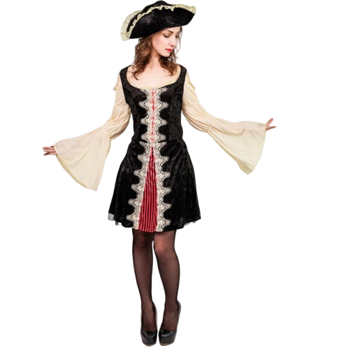 Piratenfrau Verkleidung - barbarisches Thema
