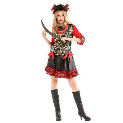 Piratenfrau Verkleidung - schick