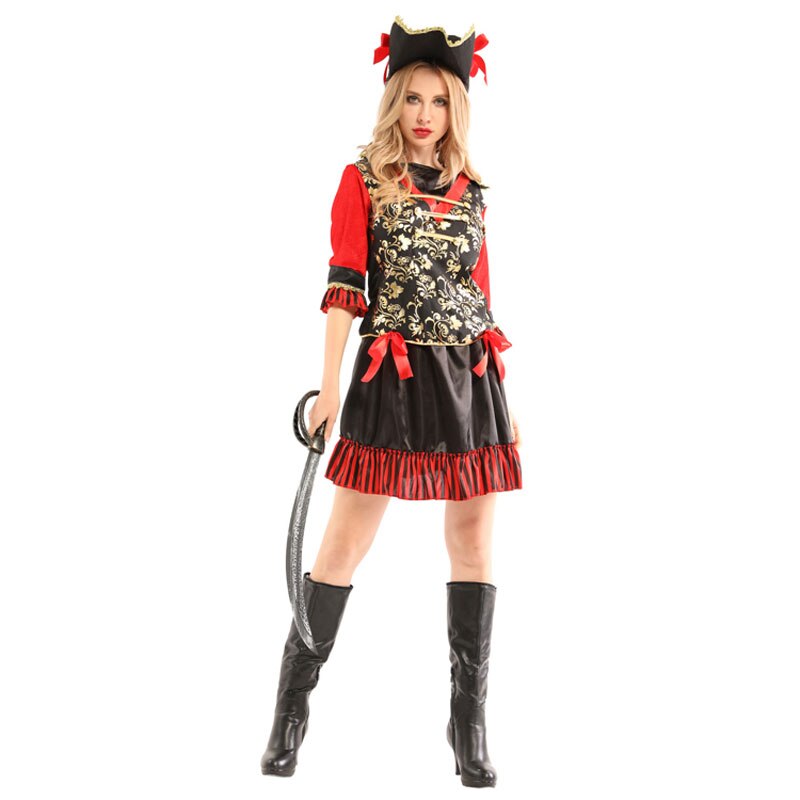 Piratenfrau Verkleidung - schick