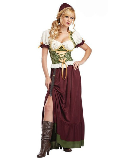 Piraten -Frauenkostüm - nüchternes Kleid