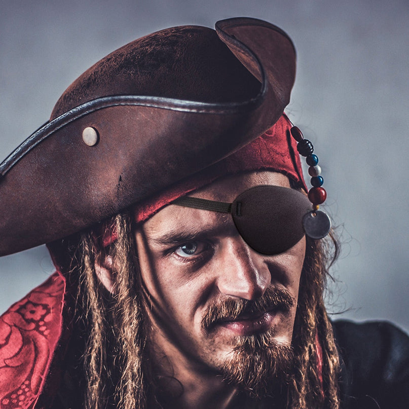 Piratenaugenabdeckung - Stoff