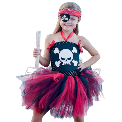 Piratenmädchen -Verkleidung - kleiner Pirat