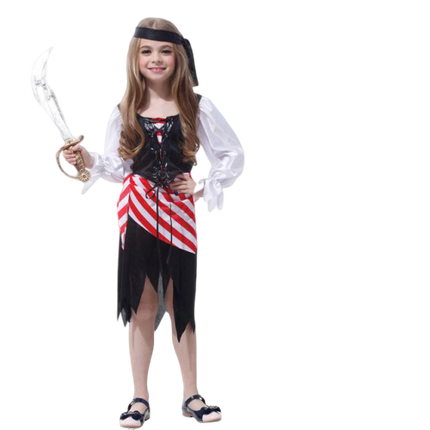 Piratenmädchen Verkleidung - Teenager
