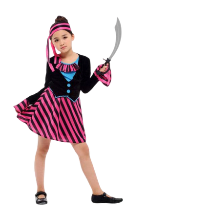 Piratenmädchen Verkleidung - Rose & Schwarz