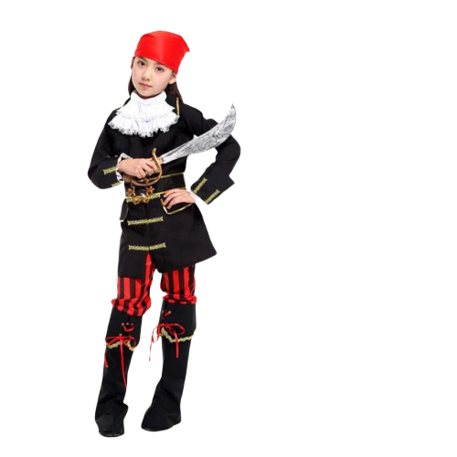 Piratenmädchen Verkleidung - rücksichtsloser Korsair
