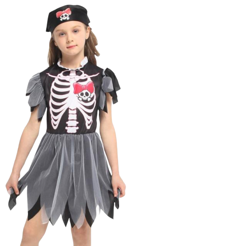 Pirate Girl Verkleide <br> Halloween (4 Jahre alt)