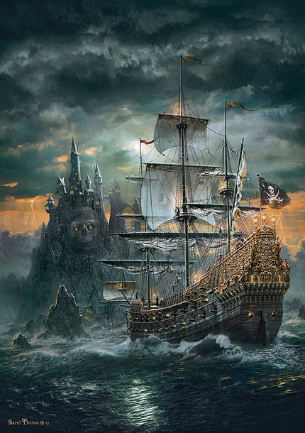 Piratenpuzzle <br> Erwachsener Riese