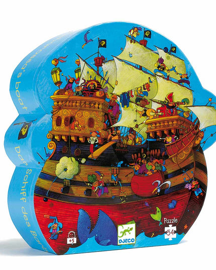 Piratenpuzzle <br> Djeco