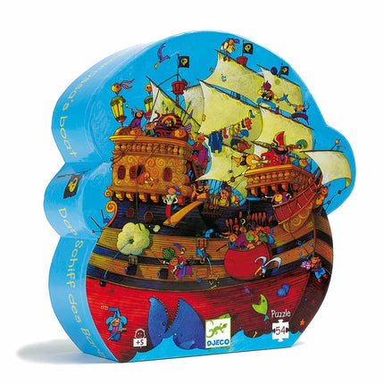 Piratenpuzzle <br> Djeco