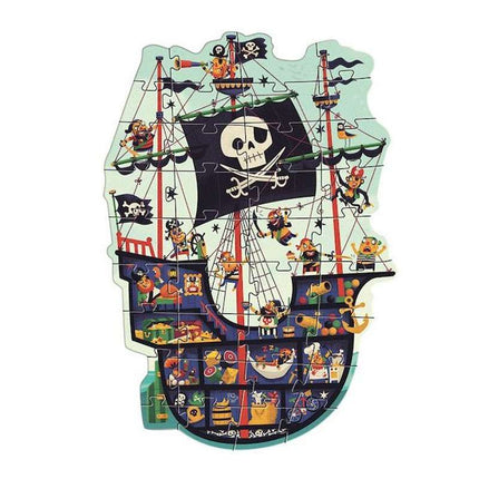 Piratenpuzzle <br> Riesenboot