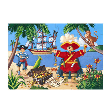 Piraten -Puzzle <br> und sein DJECO -Schatz