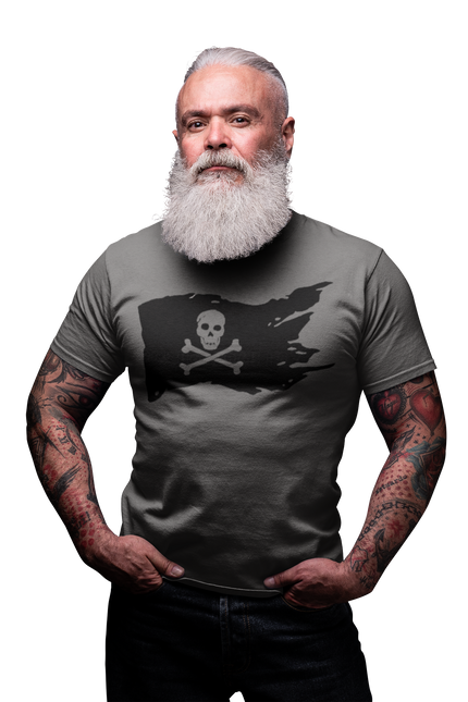 Pirat t -Shirt - Jolly Roger Flagge